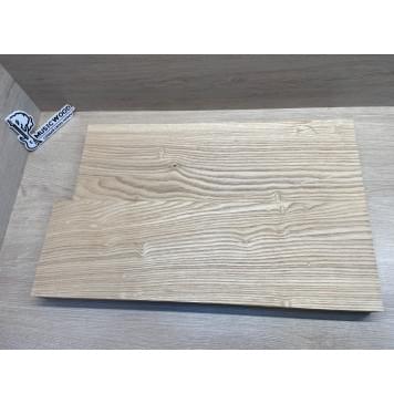 Ясень Дальневосточный Лёгкий заготовка корпуса Смешанный А 45х173х555-520 мм, 515 кг/м3, 2 шт (уценка - сучок) -12