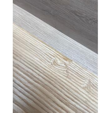 Ясень Дальневосточный Лёгкий заготовка корпуса Смешанный А 45х173х555-520 мм, 515 кг/м3, 2 шт (уценка - сучок) -1