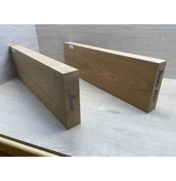 Ясень Дальневосточный Лёгкий заготовка корпуса Тангент АА 44,5х167х555-525 мм, 571 кг/м3, 2 шт-11