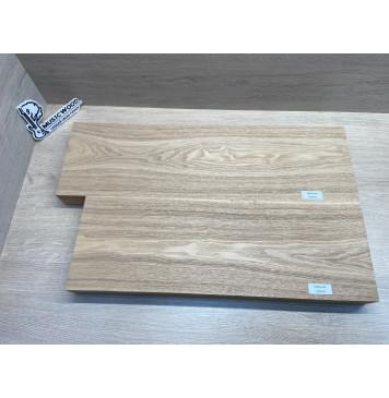 Ясень Дальневосточный Лёгкий заготовка корпуса Тангент АА 48,5х173х570-515 мм, 569 кг/м3, 2 шт (уценка - сучки)-4