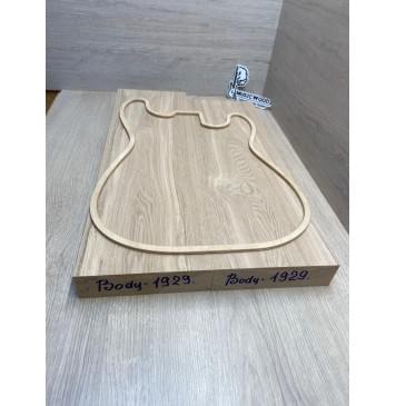 Ясень Дальневосточный Лёгкий заготовка корпуса Тангент АА 46,5х170х560-515 мм, 524 кг/м3, 2 шт (уценка - сучки)-11