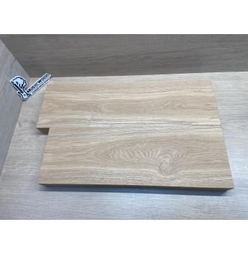 Ясень Дальневосточный Лёгкий заготовка корпуса Тангент АА 46,5х170х560-515 мм, 524 кг/м3, 2 шт (уценка - сучки)-4