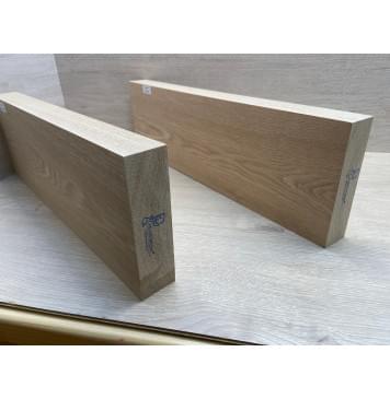 Ясень Дальневосточный Лёгкий заготовка корпуса Тангент АА 46,5х170х560-515 мм, 524 кг/м3, 2 шт (уценка - сучки)-7