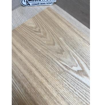 Ясень Дальневосточный Лёгкий заготовка корпуса Тангент А 49х180х550 мм, 590 кг/м3, 2 шт (уценка - сучки)-7