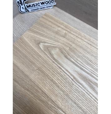 Ясень Дальневосточный Заготовка корпуса Тангент АА 48,5х182х545-525 мм, 2 шт, 604 кг/м3 (уценка - сучки)-10