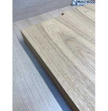 Ясень Дальневосточный Заготовка корпуса Тангент АА 48,5х182х545-525 мм, 2 шт, 604 кг/м3 (уценка - сучки)-16