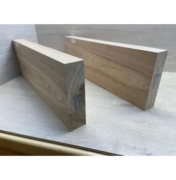 Ясень Дальневосточный Заготовка корпуса Тангент АА 48,5х182х545-525 мм, 2 шт, 604 кг/м3 (уценка - сучки)-6