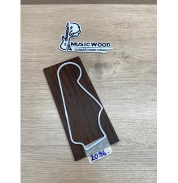 Венге заготовка накладки на головку грифа Радиал АА 5.2х91х210 мм-0