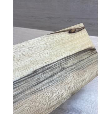 Корина Чёрная (Лимба-Офрам) заготовка накладки на головку грифа Радиал АА 6х133х270 мм-2