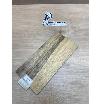 Корина Чёрная (Лимба-Офрам) заготовка накладки на головку грифа Радиал АА 7х133х270 мм-1