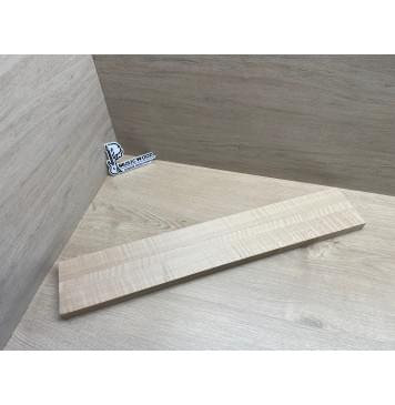 Клён Белый Явор, Волнистый заготовка грифа для электрогитары Радиал АА Волна АА 26х(46,5-22-46,5)х685 мм, из 3х частей-10