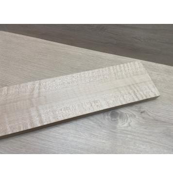 Клён Белый Явор, Волнистый заготовка грифа для безголовой гитары Радиал ААА Волна АА 26х(46,5-21-46,5)х615 мм, из 3х частей-12