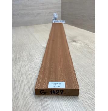 Сапели заготовка грифа электрогитары Радиал ААА 21,5х95х765 мм-3