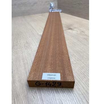 Сапели заготовка грифа электрогитары Радиал АА 22х95х765 мм-3