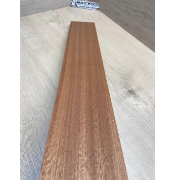 Сапели заготовка грифа электрогитары Радиал АА 22х95х765 мм-4