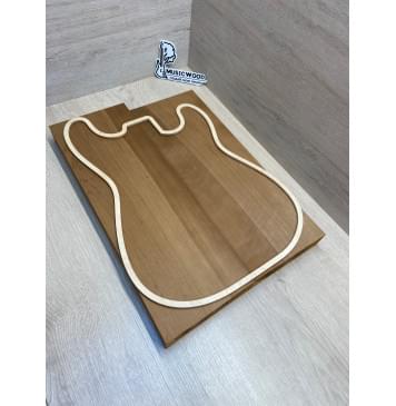 Ольха Печёная 180 гр заготовка корпуса Смешанный АА 42х166х485-455 мм, 2 шт,430 кг/м3 Ольха Печёная 180 гр заготовка корпуса Смешанный АА 42х166х485-455 мм, 2 шт,430 кг/м3-0