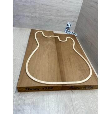 Ольха Печёная 180 гр заготовка корпуса Тангент А 41,5х184х510-475 мм, 2 шт, 474 кг/м3 Ольха Печёная 180 гр заготовка корпуса Тангент А 41,5х184х510-475 мм, 2 шт, 474 кг/м3-2