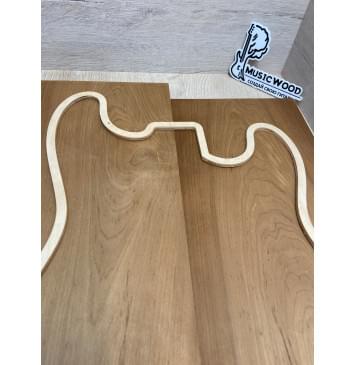 Ольха Печёная 180 гр заготовка корпуса Тангент А 41,5х184х510-475 мм, 2 шт, 474 кг/м3 Ольха Печёная 180 гр заготовка корпуса Тангент А 41,5х184х510-475 мм, 2 шт, 474 кг/м3-3