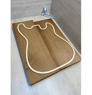 Ольха Печёная 180 гр заготовка корпуса Тангент А 41,5х184х510-475 мм, 2 шт, 474 кг/м3 Ольха Печёная 180 гр заготовка корпуса Тангент А 41,5х184х510-475 мм, 2 шт, 474 кг/м3-5