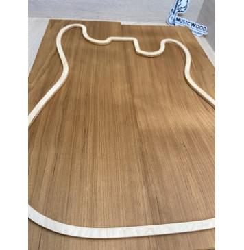 Ольха Печёная 180 гр заготовка корпуса Смешанный ААА 43х187х525-507 мм, 2 шт,448 кг/м3 Ольха Печёная 180 гр заготовка корпуса Смешанный ААА 43х187х525-507 мм, 2 шт,448 кг/м3-10