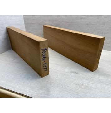 Ольха Печёная 180 гр заготовка корпуса Тангент АА 43х183х520-480 мм, 2 шт, 480 кг/м3 Ольха Печёная 180 гр заготовка корпуса Тангент АА 43х183х520-480 мм, 2 шт, 480 кг/м3-7