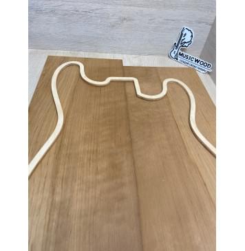 Ольха Печёная 180 гр заготовка корпуса Смешанный ААА 42,5х183х520-490 мм, 2 шт,431 кг/м3 Ольха Печёная 180 гр заготовка корпуса Смешанный ААА 42,5х183х520-490 мм, 2 шт,431 кг/м3-1