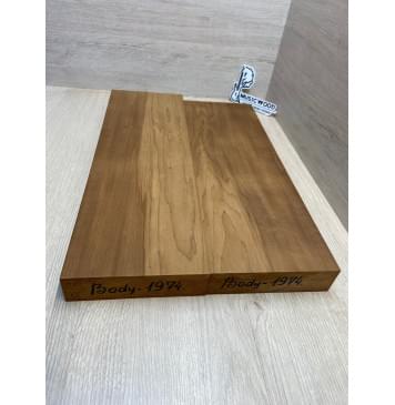 Ольха Печёная 180 гр заготовка корпуса Тангент АА 42х160х500-470 мм, 2 шт,435 кг/м3 Ольха Печёная 180 гр заготовка корпуса Тангент АА 42х160х500-470 мм, 2 шт,435 кг/м3-8