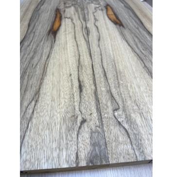 Корина Чёрная (Лимба-Офрам) заготовка на топ Смашанный ААА 19х237х620 мм, 2 шт, книжкой-3