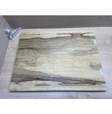 Корина Чёрная (Лимба-Офрам) заготовка на топ Смашанный ААА 19х237х620 мм, 2 шт, книжкой-6