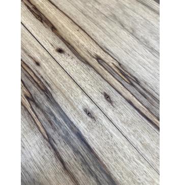 Корина Чёрная (Лимба-Офрам) заготовка на топ Смашанный ААА 19х238х605 мм, 2 шт, книжкой-1