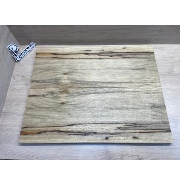 Корина Чёрная (Лимба-Офрам) заготовка на топ Смашанный ААА 19х238х605 мм, 2 шт, книжкой-0