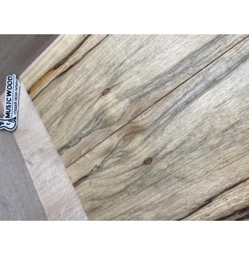 Корина Чёрная (Лимба-Офрам) заготовка на топ Смашанный ААА 19х238х605 мм, 2 шт, книжкой-5