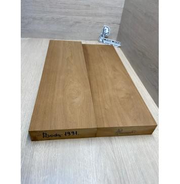 Ольха Печёная 180 гр заготовка корпуса Тангент ААА 44х160х525-490 мм, 2 шт,459 кг/м3 Ольха Печёная 180 гр заготовка корпуса Тангент ААА 44х160х525-490 мм, 2 шт,459 кг/м3-2