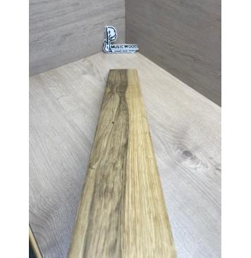 Корина Чёрная (Лимба-Офрам) заготовка грифа электрогитары Радиал А 19х95х745 мм-8