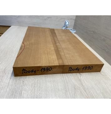 Ольха Печёная 180 гр заготовка корпуса Радиал АА 41х166х490-475 мм, 2 шт Ольха Печёная 180 гр заготовка корпуса Радиал АА 41х166х490-475 мм, 2 шт-11