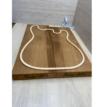 Ольха Печёная 180 гр заготовка корпуса Смешанный ААА 42,5х185х510-485 мм, 2 шт,465 кг/м3 Ольха Печёная 180 гр заготовка корпуса Смешанный ААА 42,5х185х510-485 мм, 2 шт,465 кг/м3-1