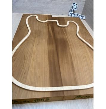 Ольха Печёная 180 гр заготовка корпуса Смешанный ААА 42,5х185х510-485 мм, 2 шт,465 кг/м3 Ольха Печёная 180 гр заготовка корпуса Смешанный ААА 42,5х185х510-485 мм, 2 шт,465 кг/м3-2