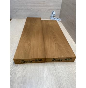 Ольха Печёная 180 гр заготовка корпуса Тангент ААА 40х158х560-490 мм, 2 шт,456 кг/м3 Ольха Печёная 180 гр заготовка корпуса Тангент ААА 40х158х560-490 мм, 2 шт,456 кг/м3-2