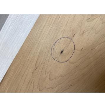 Ольха Печёная 180 гр заготовка корпуса Тангент АА 39,5х249х395 мм, 438 кг/м3, массив, (уценка - сучок) Ольха Печёная 180 гр заготовка корпуса Тангент АА 39,5х249х395 мм, 438 кг/м3, массив, (уценка - сучок)-4