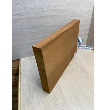 Ольха Печёная 180 гр заготовка корпуса Тангент АА 39,5х249х395 мм, 438 кг/м3, массив, (уценка - сучок) Ольха Печёная 180 гр заготовка корпуса Тангент АА 39,5х249х395 мм, 438 кг/м3, массив, (уценка - сучок)-6