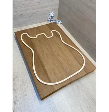 Ольха Печёная 180 гр заготовка корпуса Смешанный ААА 42х185х535 мм, 2 шт,468 кг/м3 Ольха Печёная 180 гр заготовка корпуса Смешанный ААА 42х185х535 мм, 2 шт,468 кг/м3-0