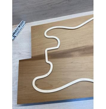 Ольха Печёная 180 гр заготовка корпуса Смешанный ААА 44х180х560-500 мм, 2 шт,460 кг/м3 Ольха Печёная 180 гр заготовка корпуса Смешанный ААА 44х180х560-500 мм, 2 шт,460 кг/м3-3