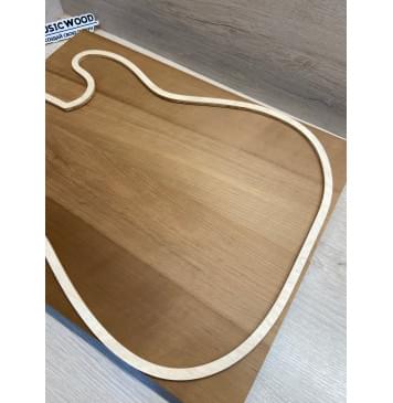 Ольха Печёная 180 гр заготовка корпуса Смешанный ААА 40х172х480-455 мм, 2 шт,460 кг/м3 Ольха Печёная 180 гр заготовка корпуса Смешанный ААА 40х172х480-455 мм, 2 шт,460 кг/м3-2