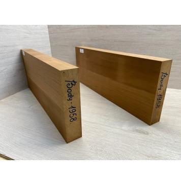 Ольха Печёная 180 гр заготовка корпуса Радиал АА 43х188х495-470 мм, 2 шт,442 кг/м3 Ольха Печёная 180 гр заготовка корпуса Радиал АА 43х188х495-470 мм, 2 шт,442 кг/м3-9