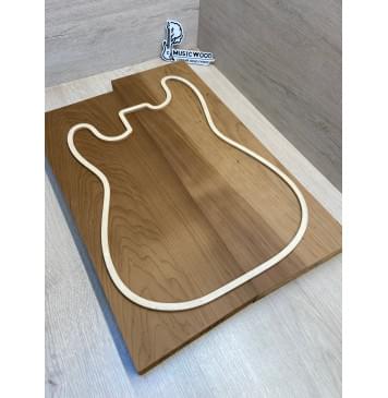 Ольха Печёная 180 гр заготовка корпуса Смешанный ААА 42,5х185х545-500 мм, 2 шт,419 кг/м3 Ольха Печёная 180 гр заготовка корпуса Смешанный ААА 42,5х185х545-500 мм, 2 шт,419 кг/м3-0