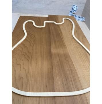 Ольха Печёная 180 гр заготовка корпуса Смешанный ААА 42,5х185х545-500 мм, 2 шт,419 кг/м3 Ольха Печёная 180 гр заготовка корпуса Смешанный ААА 42,5х185х545-500 мм, 2 шт,419 кг/м3-2