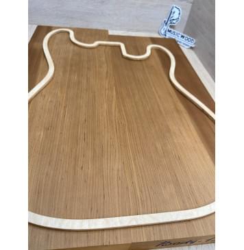 Ольха Печёная 180 гр заготовка корпуса Радиал АА 44,5х185х510-480 мм, 2 шт,458 кг/м3 Ольха Печёная 180 гр заготовка корпуса Радиал АА 44,5х185х510-480 мм, 2 шт,458 кг/м3-2