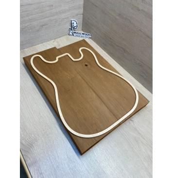 Ольха Печёная 180 гр заготовка корпуса Тангент А 41х169х490-470 мм, 2 шт, 464 кг/м3 (уценка - сучок) Ольха Печёная 180 гр заготовка корпуса Тангент А 41х169х490-470 мм, 2 шт, 464 кг/м3 (уценка - сучок)-0