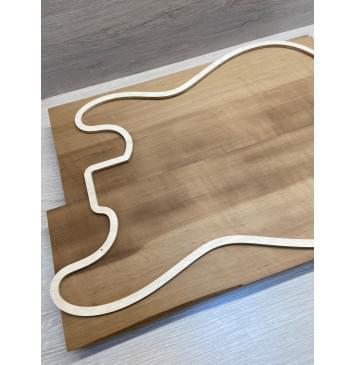 Ольха Волнистая Печёная 180 гр заготовка корпуса Радиал АА Волна А 42х165х465-445 мм, 2 шт,449 кг/м3й Ольха Волнистая Печёная 180 гр заготовка корпуса Радиал АА Волна А 42х165х465-445 мм, 2 шт,449 кг/м3й-4