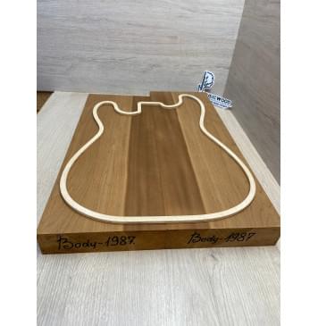 Ольха Печёная 180 гр заготовка корпуса Смешанный ААА 47х178х520-480 мм, 2 шт,437 кг/м3 Ольха Печёная 180 гр заготовка корпуса Смешанный ААА 47х178х520-480 мм, 2 шт,437 кг/м3-1